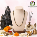 Karungali Golden Cap Mala – Premium Spiritual Protection Necklace