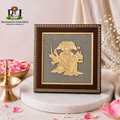 Panch Mukhi Hanuman Ji with Premium Pyrite Frame | Divine Protection & Positive Energy