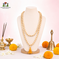 Original Tulsi Jaap Mala for Meditation & Chanting | Sacred Wooden Beads Mala for Spiritual Healing & Daily Wear