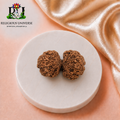 Gauri Shankar Rudraksha Original Nepali  – Lab Certified Natural Sacred Bead for Harmony, Love & Spiritual Unity