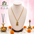 Gold Plated Hanuman Ji Pendant with Chain for Men & Women | Spiritual Devotional Necklace | Premium Finish Hanuman Pendant